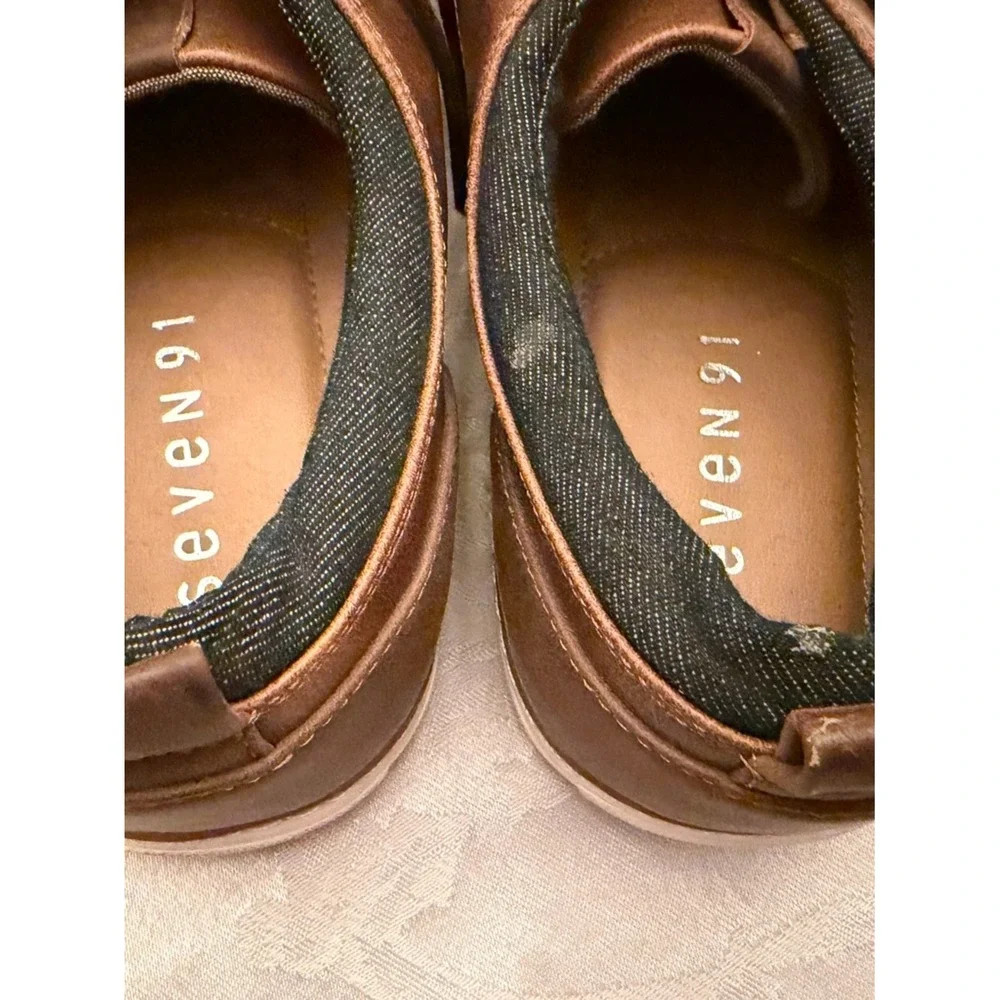 Seven91 Men's Brown Casual Shoes Size 12